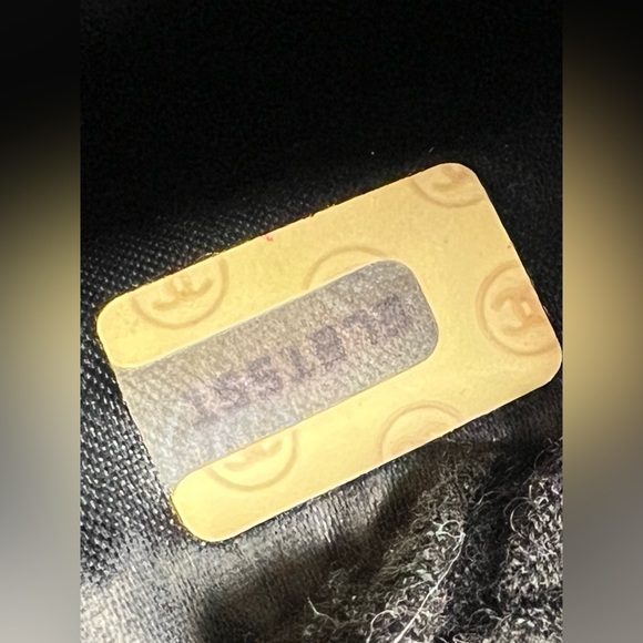 CHANEL-1551879 Black Lambskin Quilted Tassel Flap Shoulder Bag - Picture 2 of 12